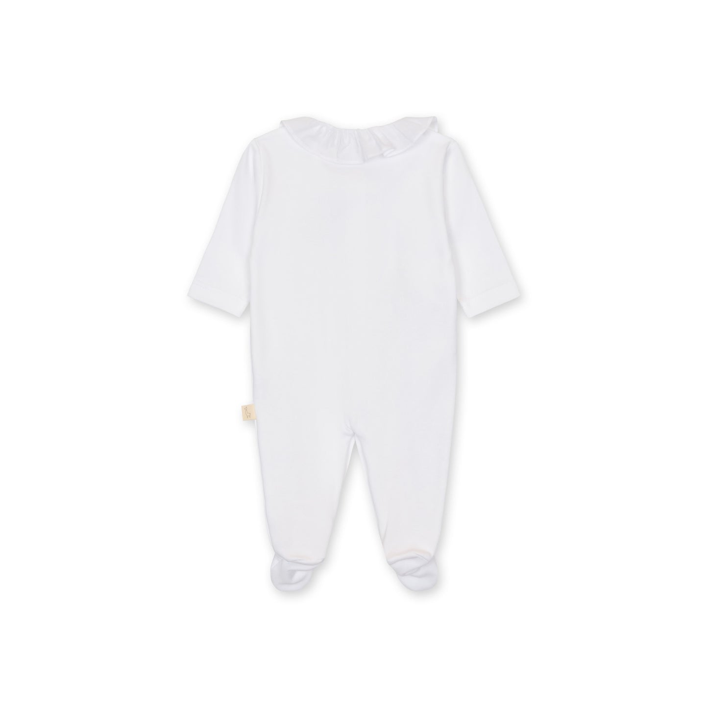 Baby Gi Girls Rocking Horse Babygrow White & Pink RH53GM