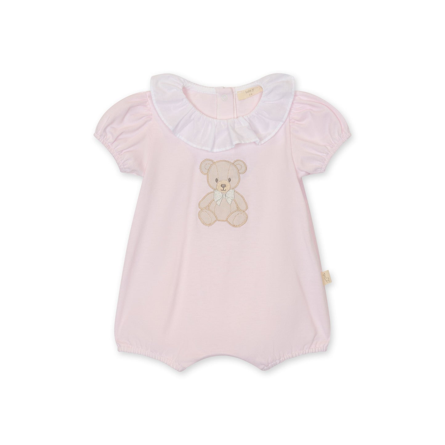 Baby Gi Girls Teddy & Me Romper Pink TM46G