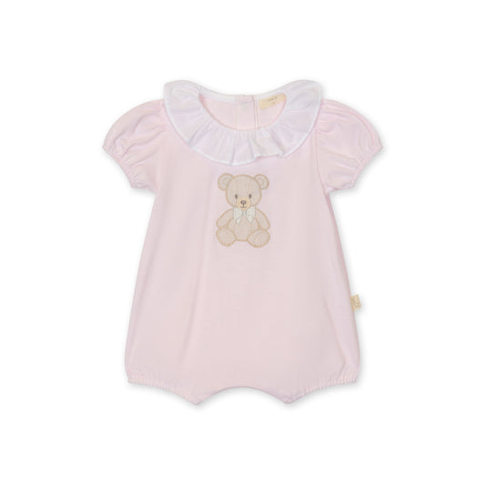 Baby Gi Girls Teddy & Me Romper Pink TM46G