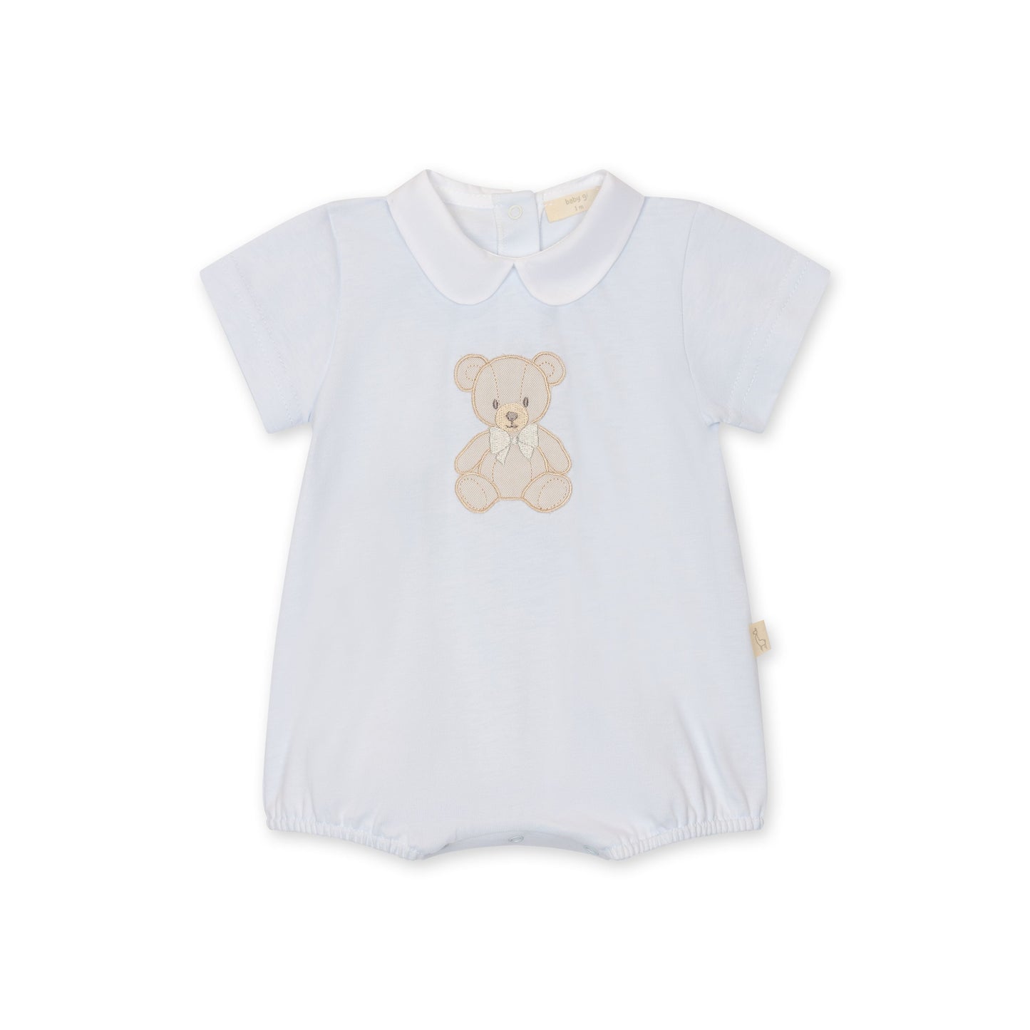 Baby Gi Boys Teddy & Me Romper Blue TM46