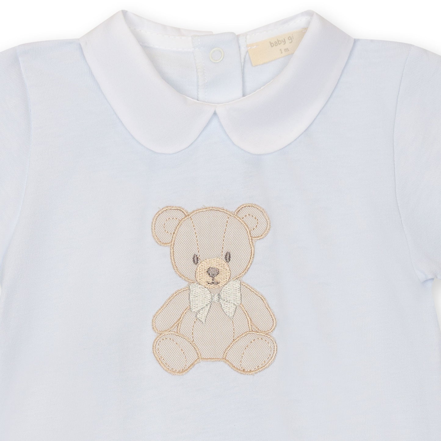 Baby Gi Boys Teddy & Me Romper Blue TM46