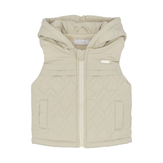 Amore Boys Quilted Jacket Beige AM0114 - front