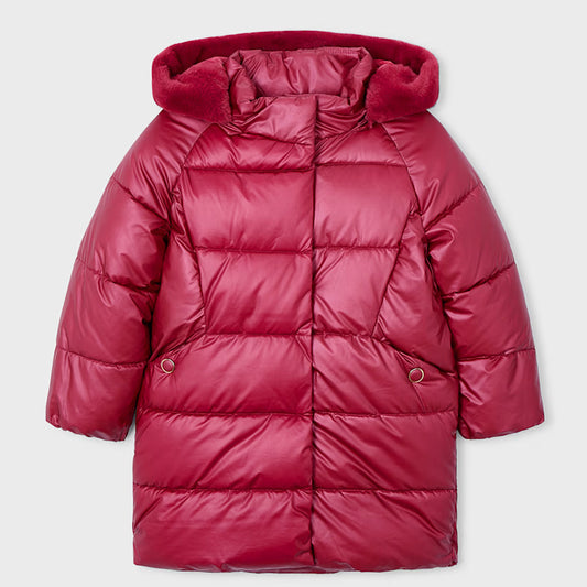 Mayoral Long coat Cherry 4447