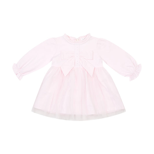 Deolinda Girls Lisa Dress Pink DBI26416 – front view