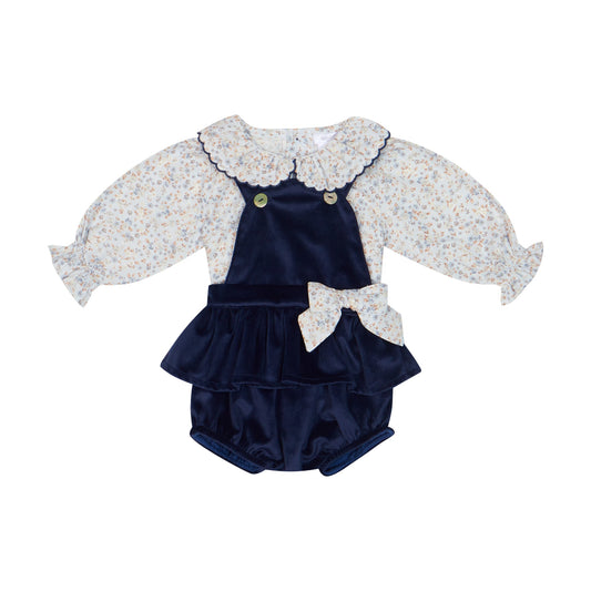 Deolinda Girls Midnight Bloomers Set Single Color DBI26606 – front view