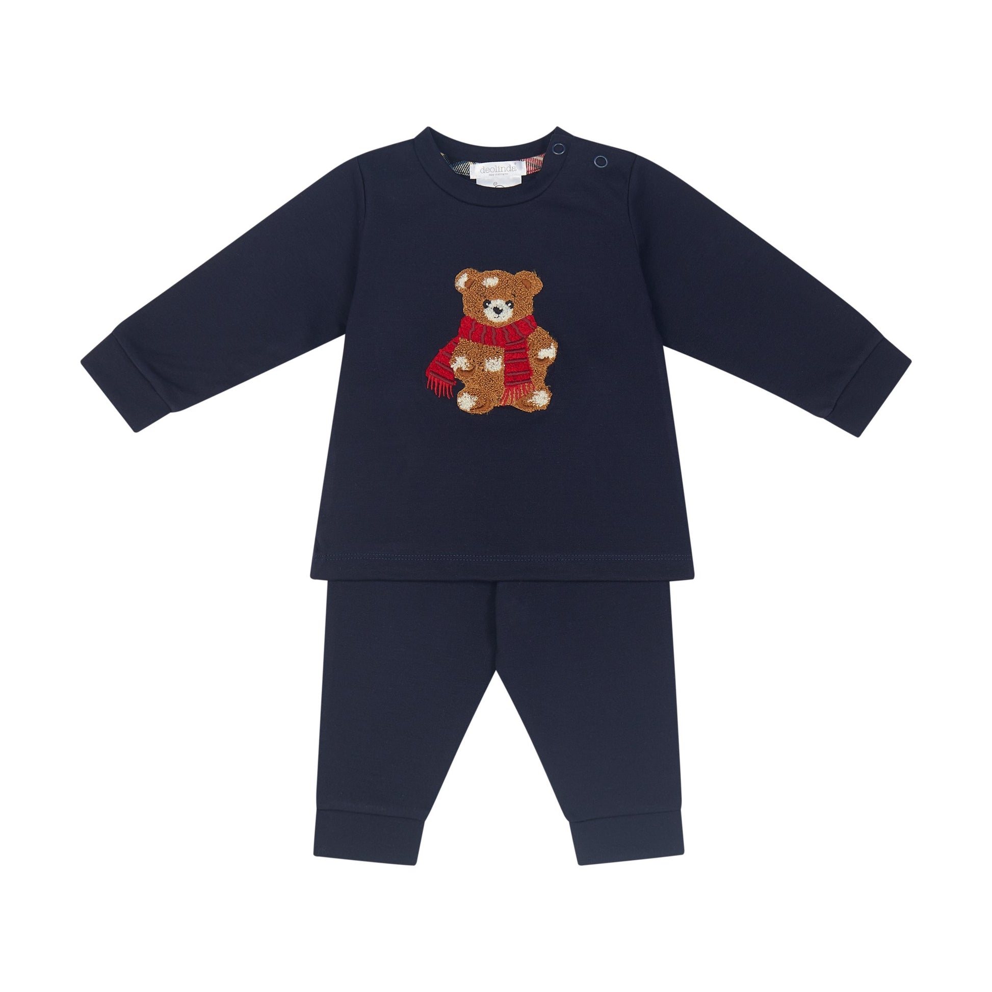 Deolinda Girls Noelle Tracksuit Single Color DBI26737 – front view