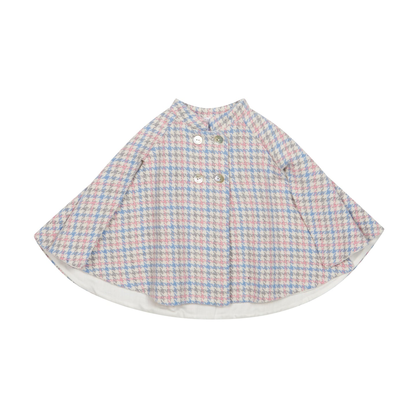 Deolinda Baby Skylar Cape Check DBI26814 – front view