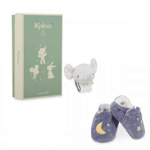 Kaloo Sound Wristband & Slippers Elephant K210010