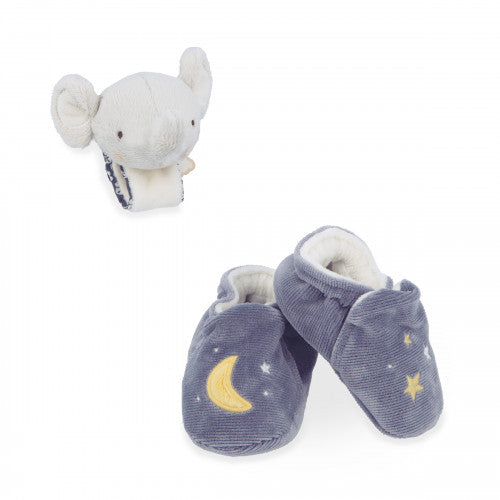 Kaloo Sound Wristband & Slippers Elephant K210010