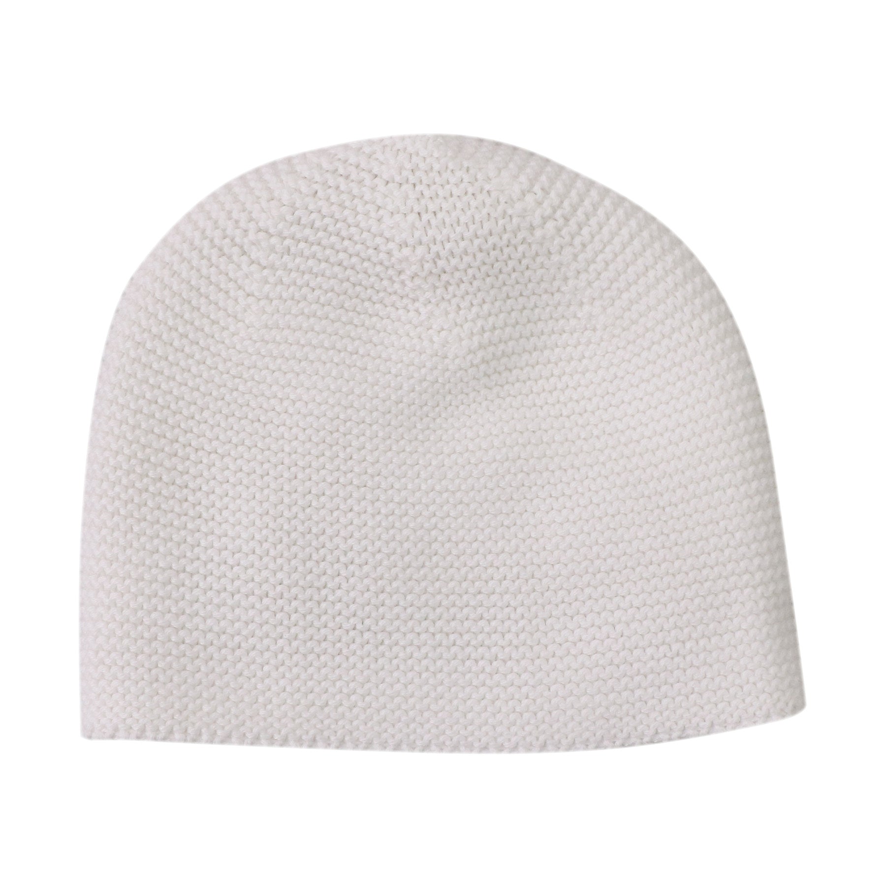 Emile et Rose Boys Mario Chunky Knit Hat White 4799WH – front