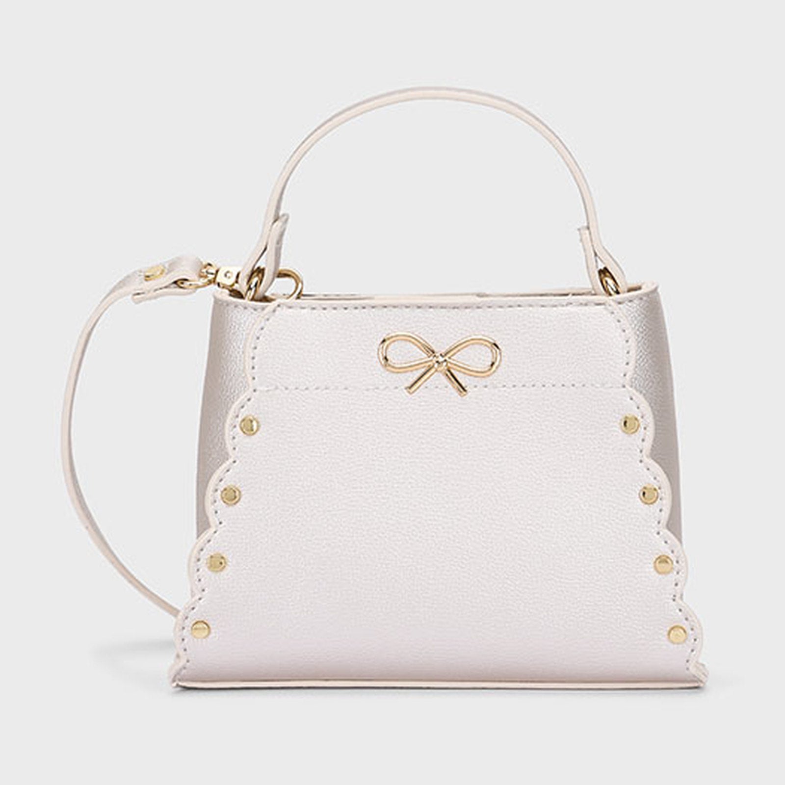 Mayoral PU Bag Champagne 10321 – front
