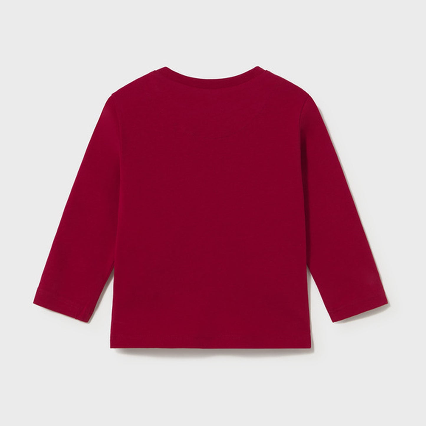 Mayoral L/s Basic T-Shirt Red 108 – back