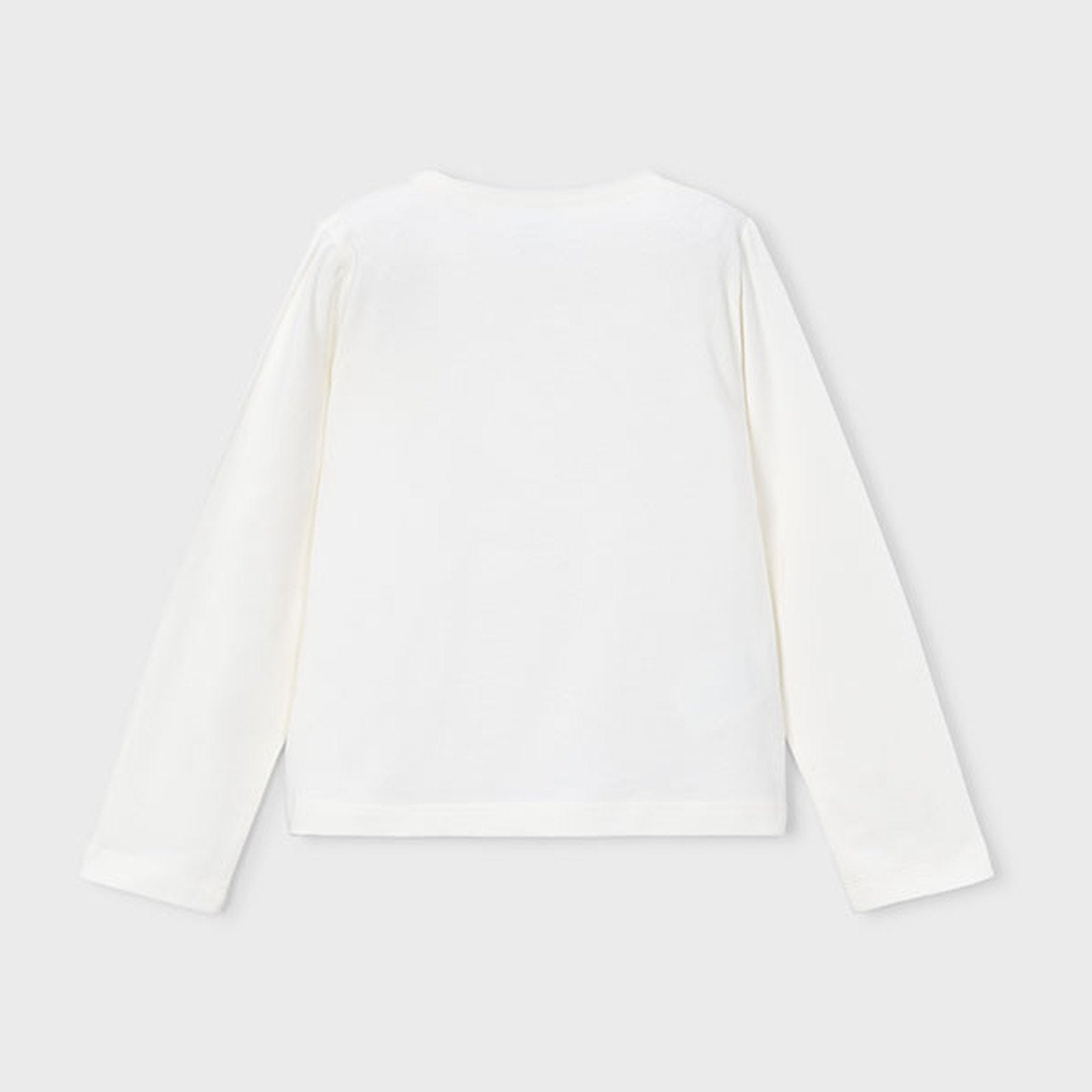 Mayoral L/s Basic T-Shirt Natural 178 – back