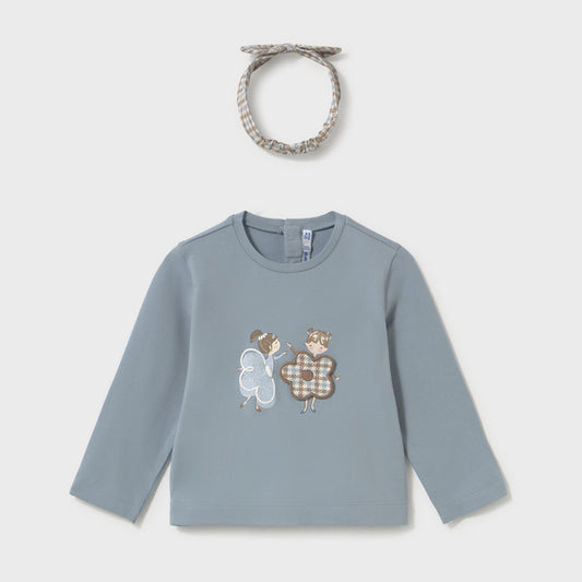 Mayoral L/s T-Shirt With Headpiece Hummingbird 2003 – front