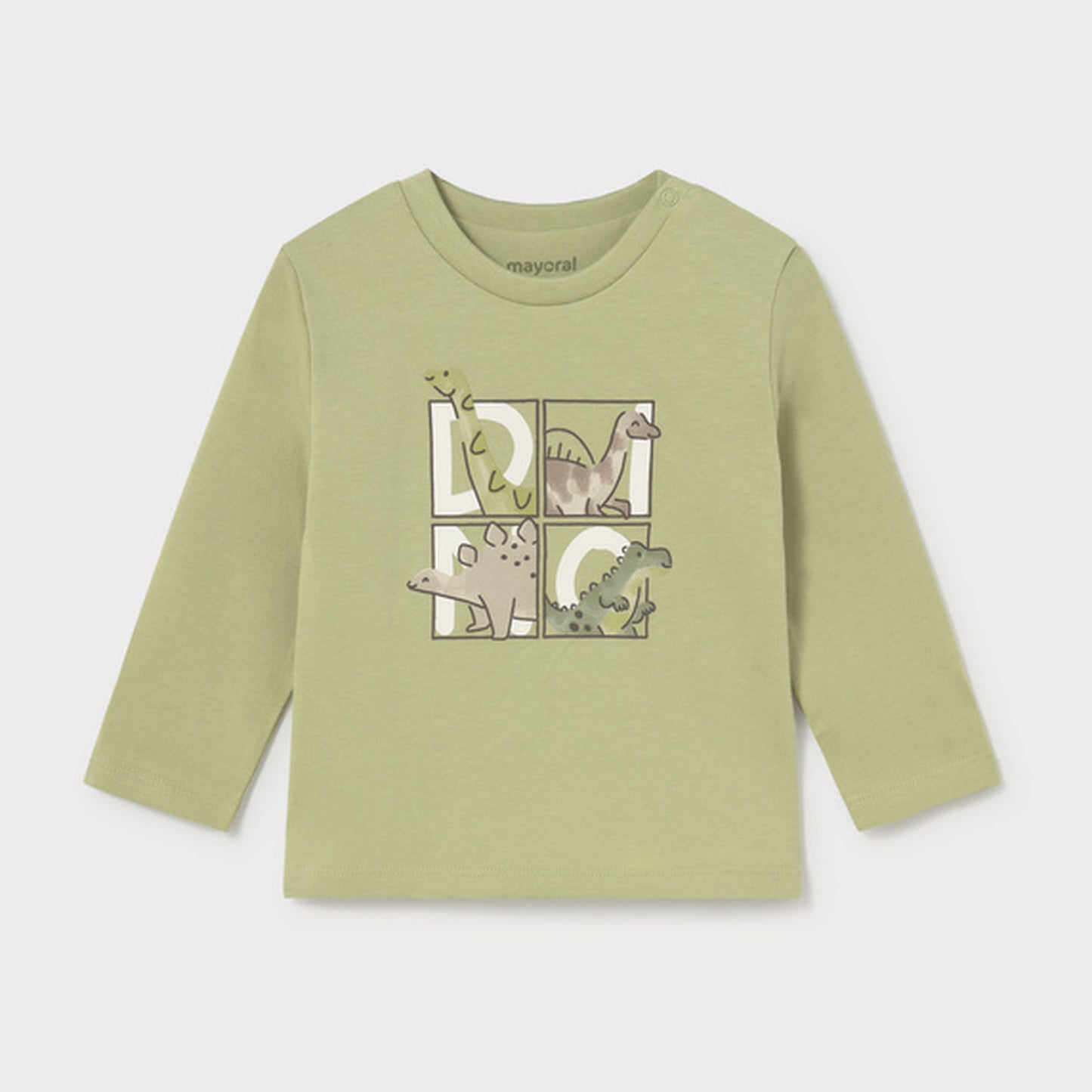 Mayoral L/s T-Shirt Dinos Oregano 2006 – front
