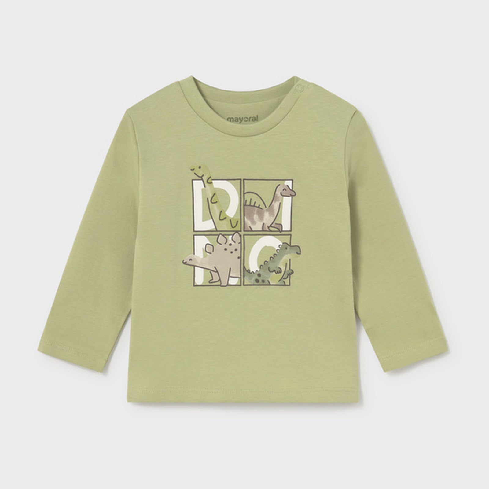 Mayoral L/s T-Shirt Dinos Oregano 2006 – front
