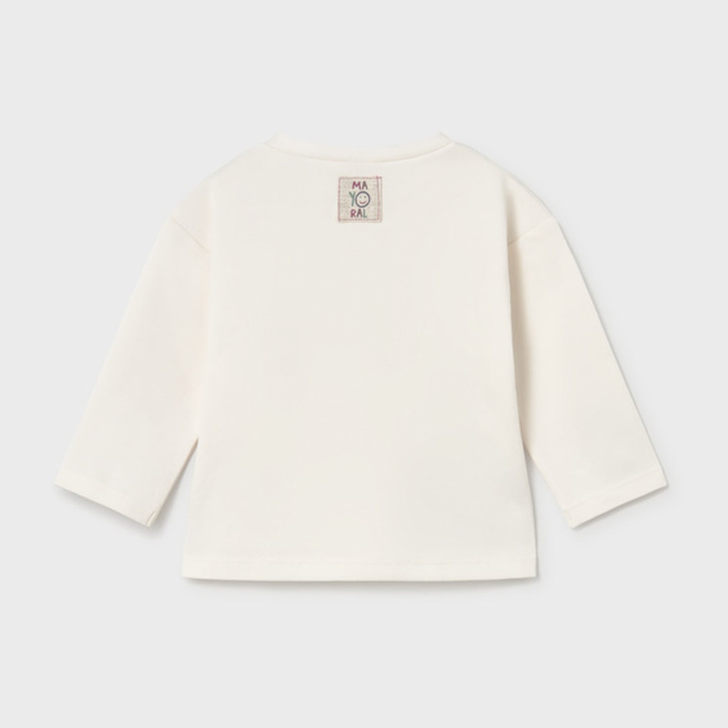 Mayoral L/s T-Shirt Talc 2084 – back