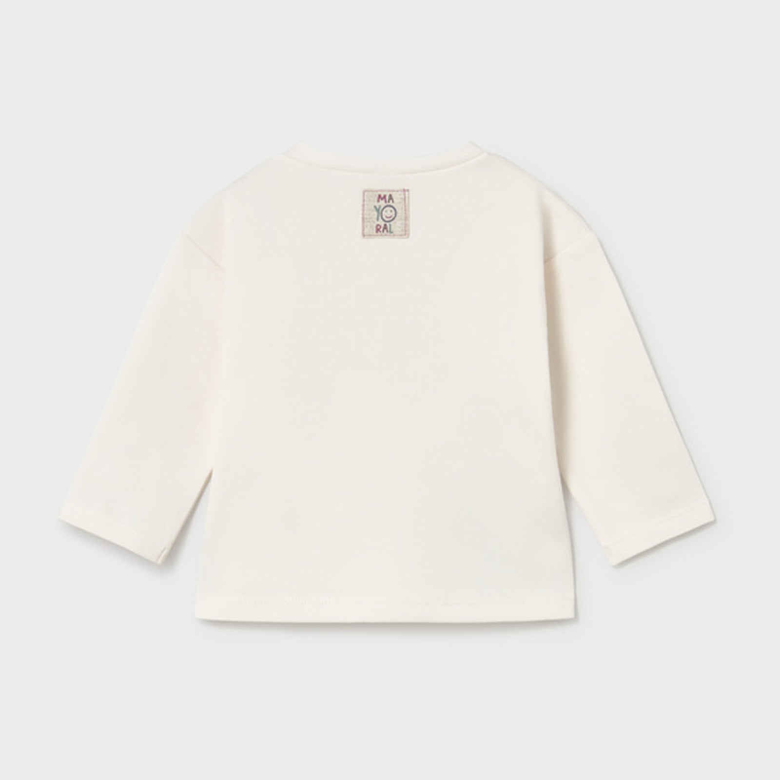 Mayoral L/s T-Shirt Talc 2084 – back
