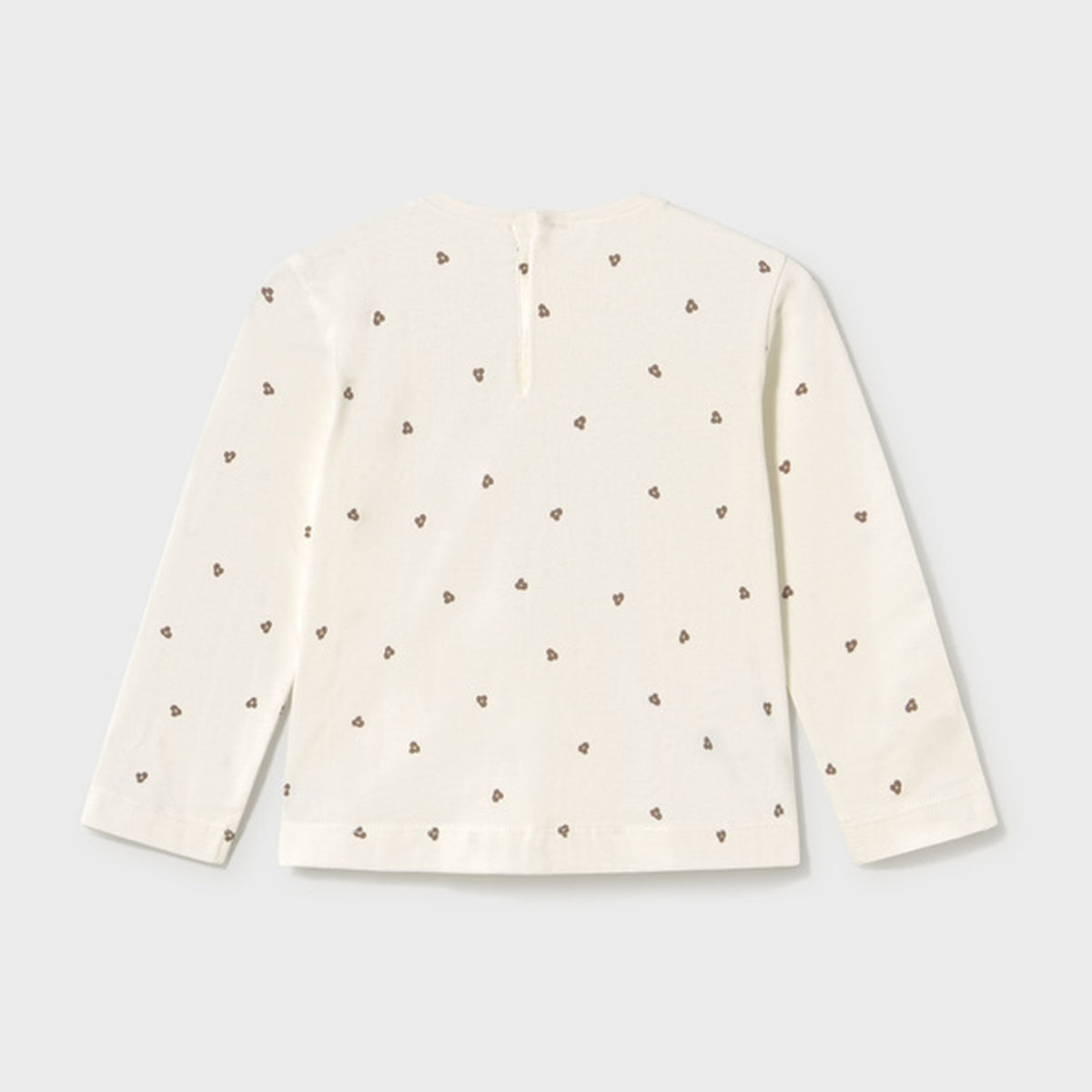 Mayoral Printed L/s T-Shirt Natural 2086 – back
