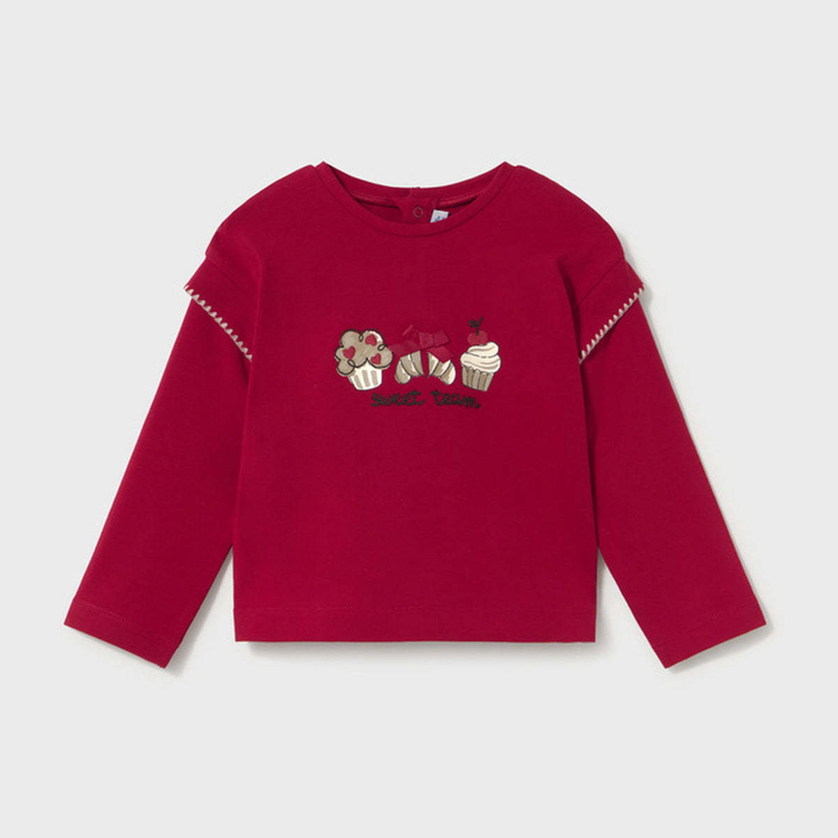 Mayoral L/s T-Shirt Red 2088 – front