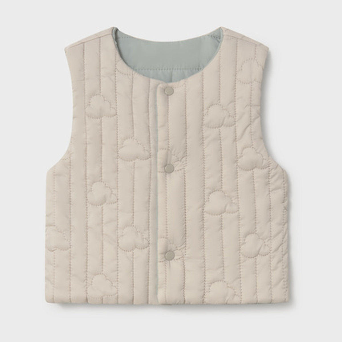 Mayoral Reversible Vest Stone Jaspe 2368 – front