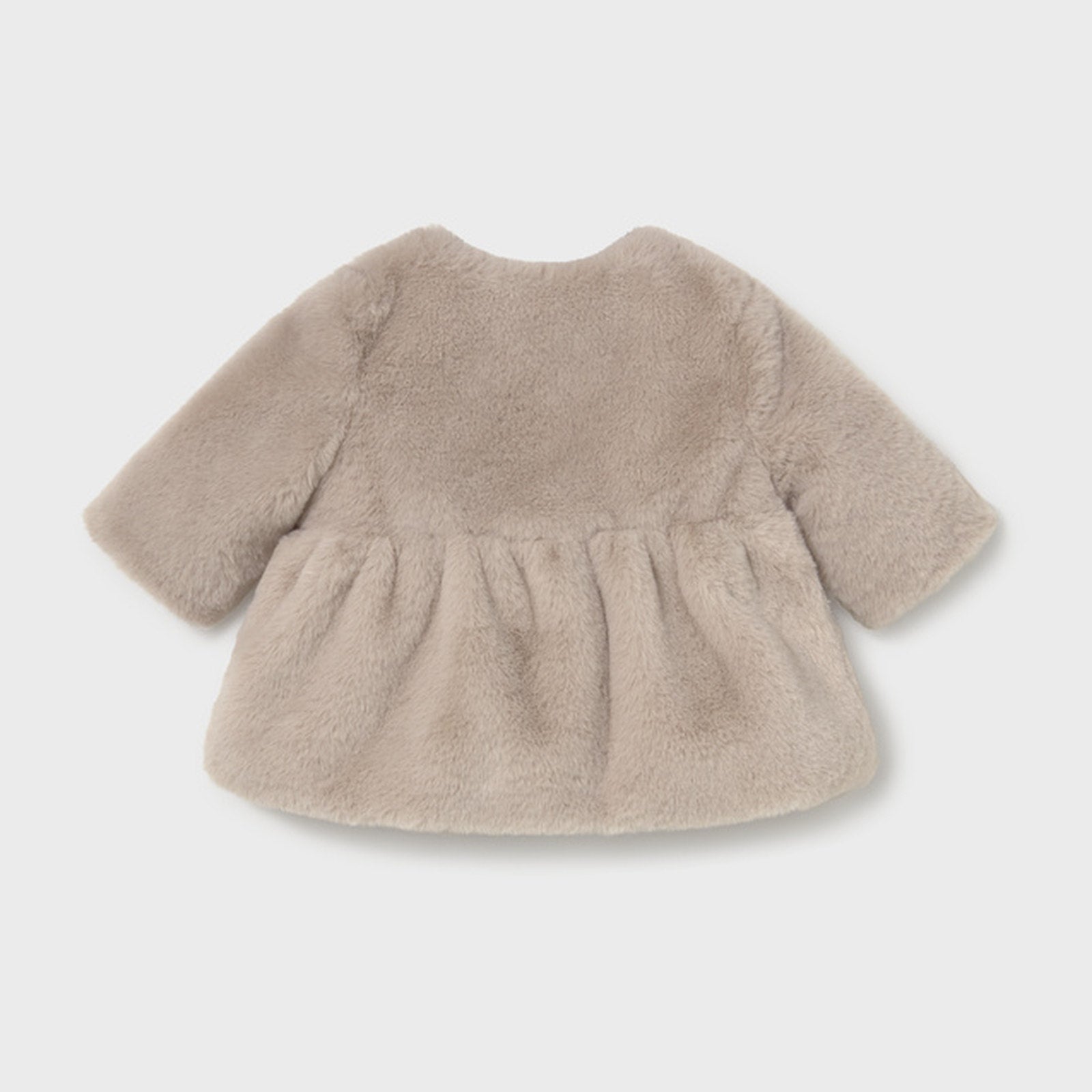 Mayoral Fur Coat Mocha 2406 – back