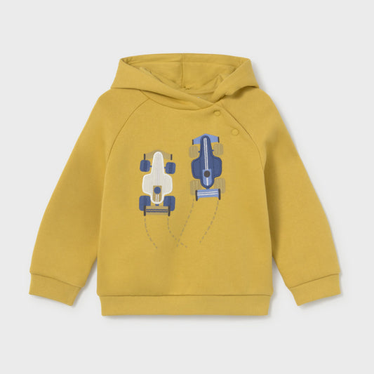 Mayoral Hooded Pullover Custards 2417 – front