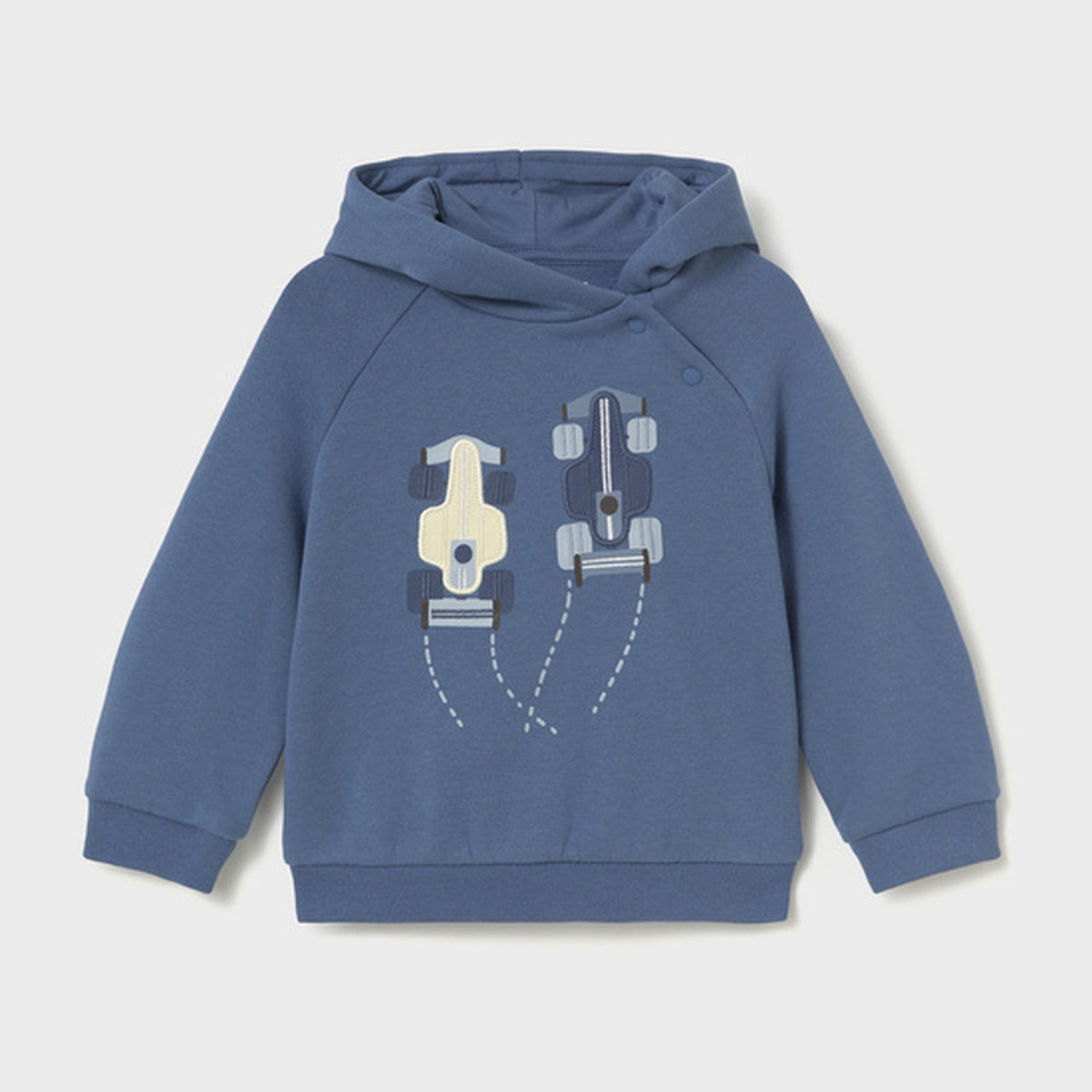 Mayoral Hooded Pullover Indigo 2417 – front