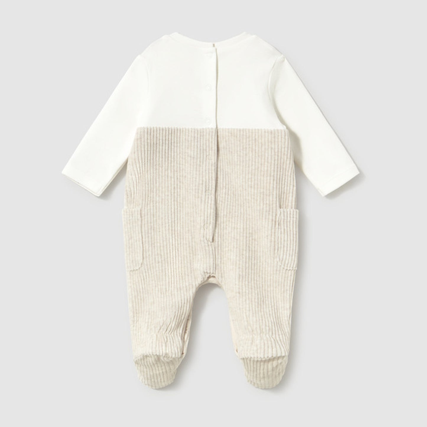Mayoral Cord Rompers H. Milk 2660 – back