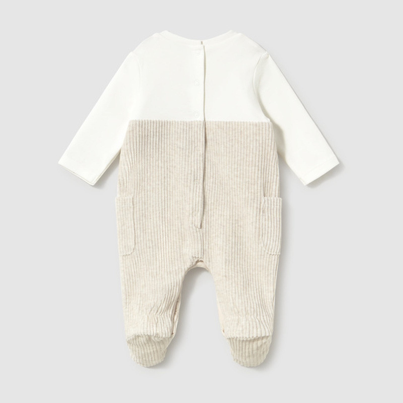 Mayoral Cord Rompers H. Milk 2660 – back