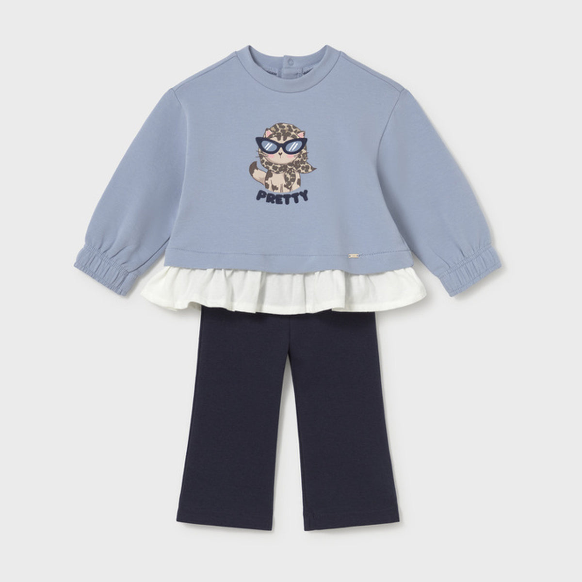 Mayoral Leggings Set Navy 2705 – front