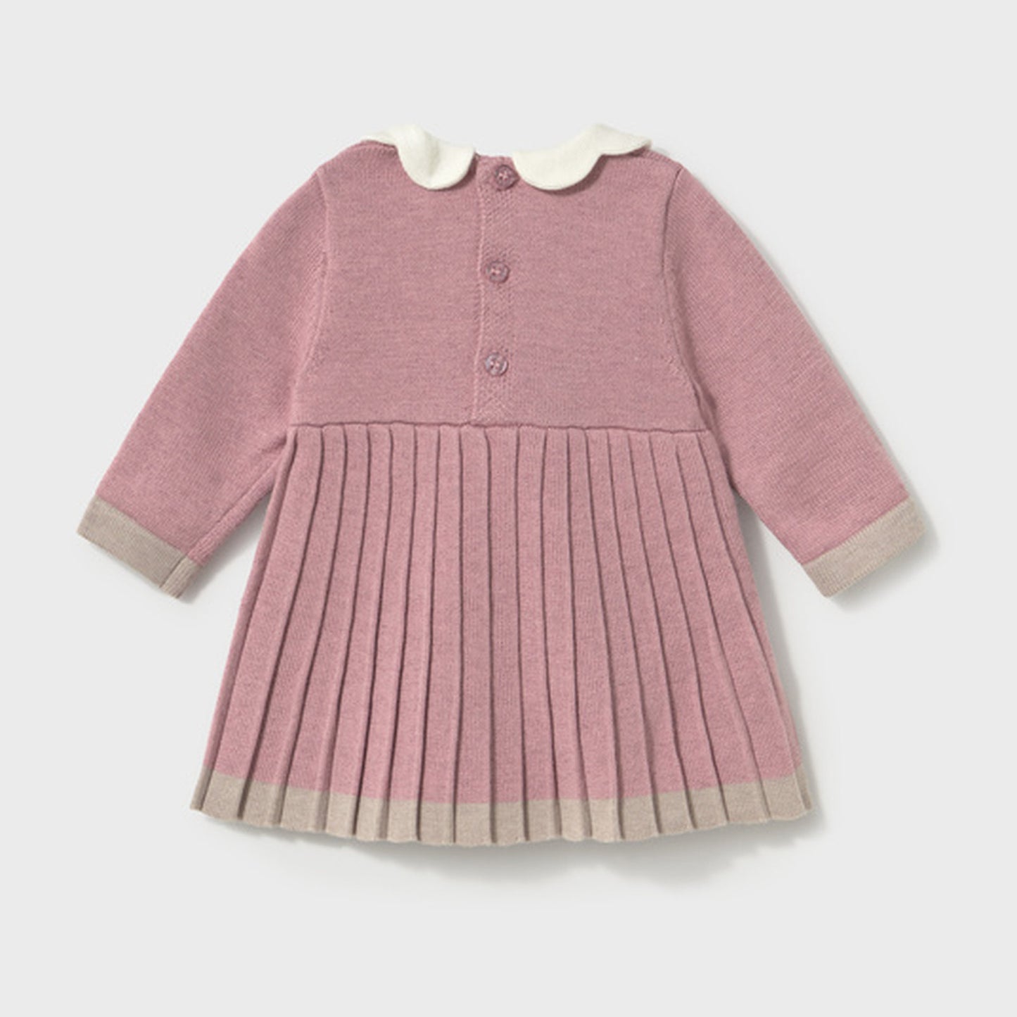 Mayoral Knit Dress Cipria 2815 – back