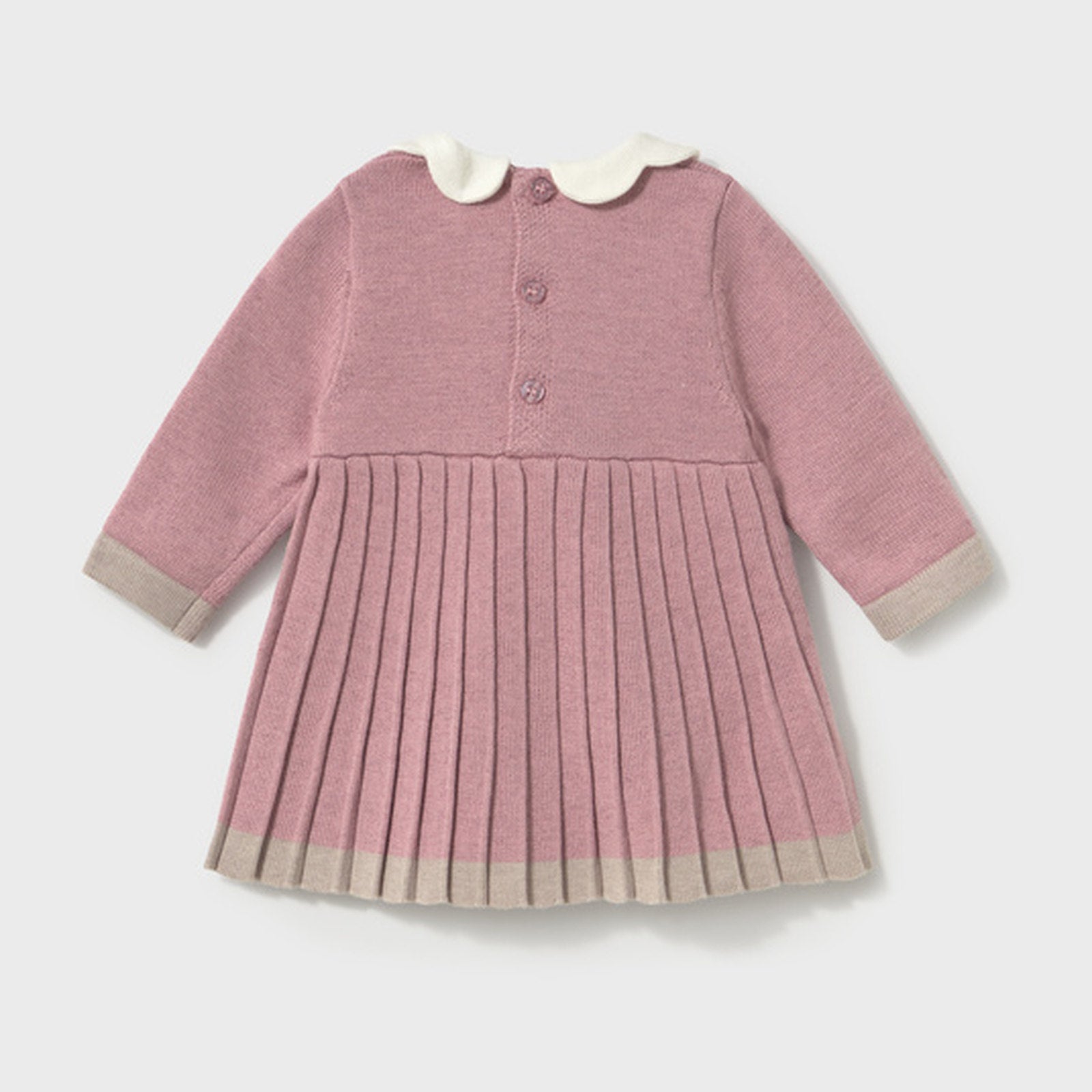Mayoral Knit Dress Cipria 2815 – back
