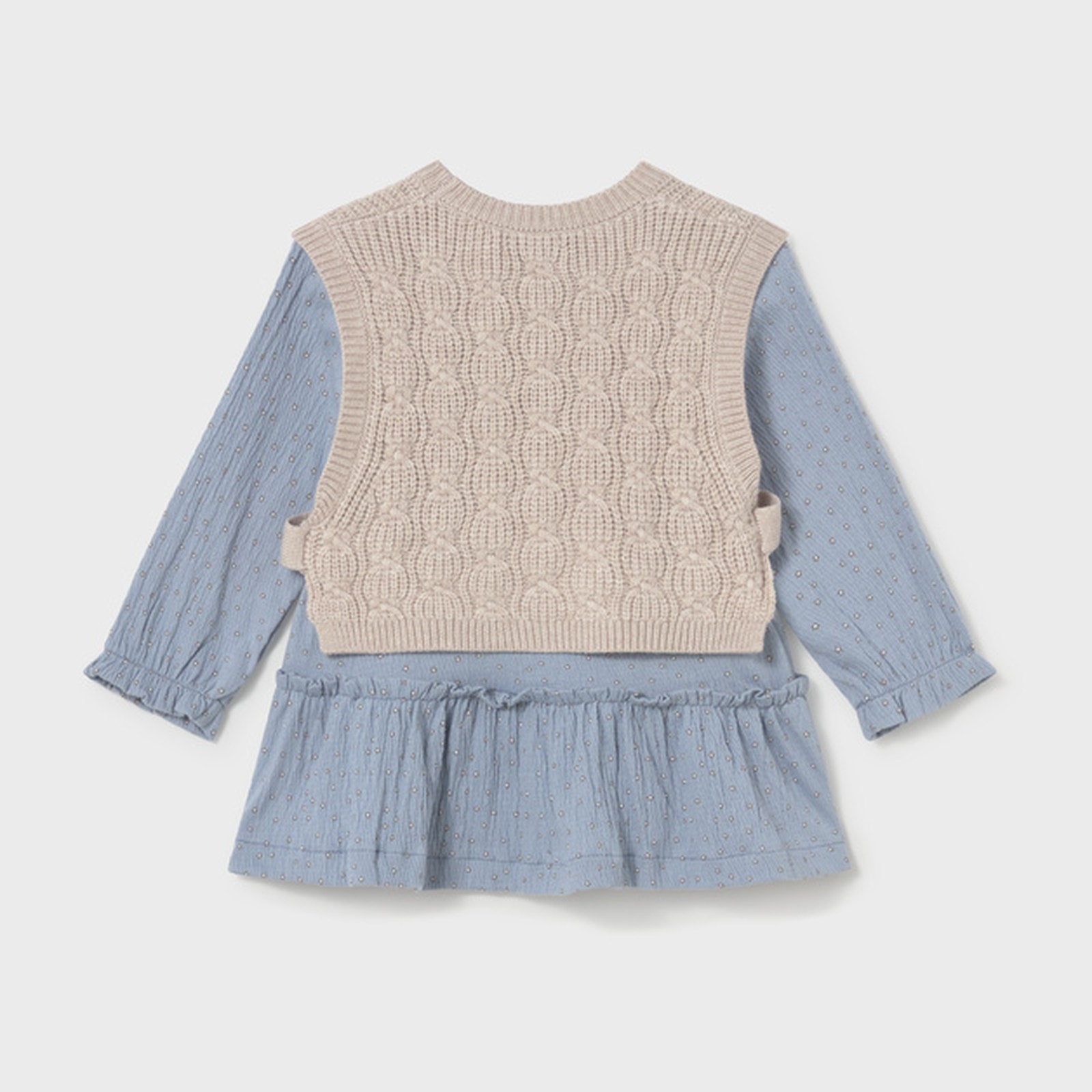 Mayoral Knitted Vest Dress Hummingbird 2943 – back
