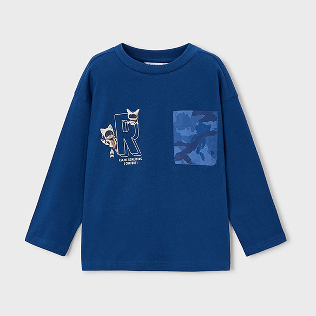 Mayoral T-Shirt With Pocket Atlantic 4012 – front
