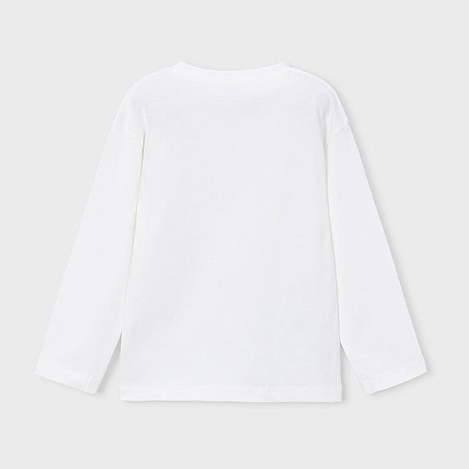 Mayoral L/s Shirt Cream 4014 – back