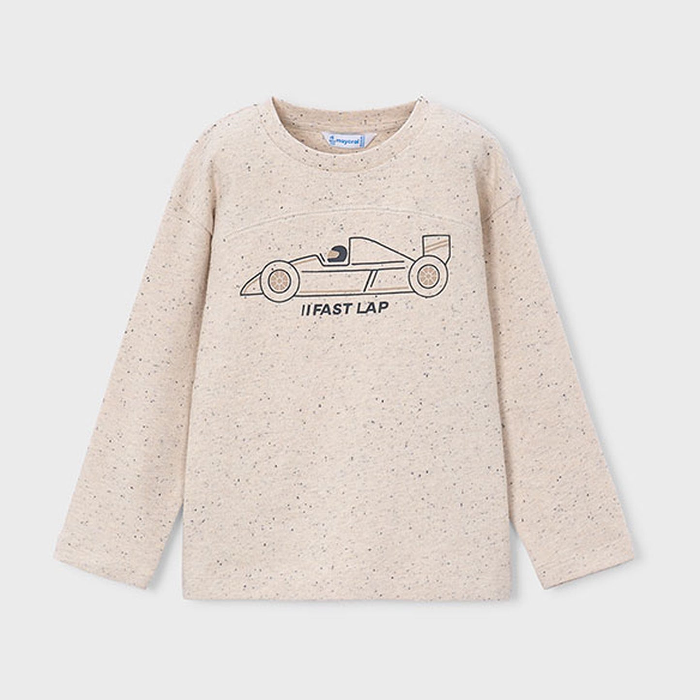 Mayoral L/s T-Shirt Special Knit Tofu 4018 – front