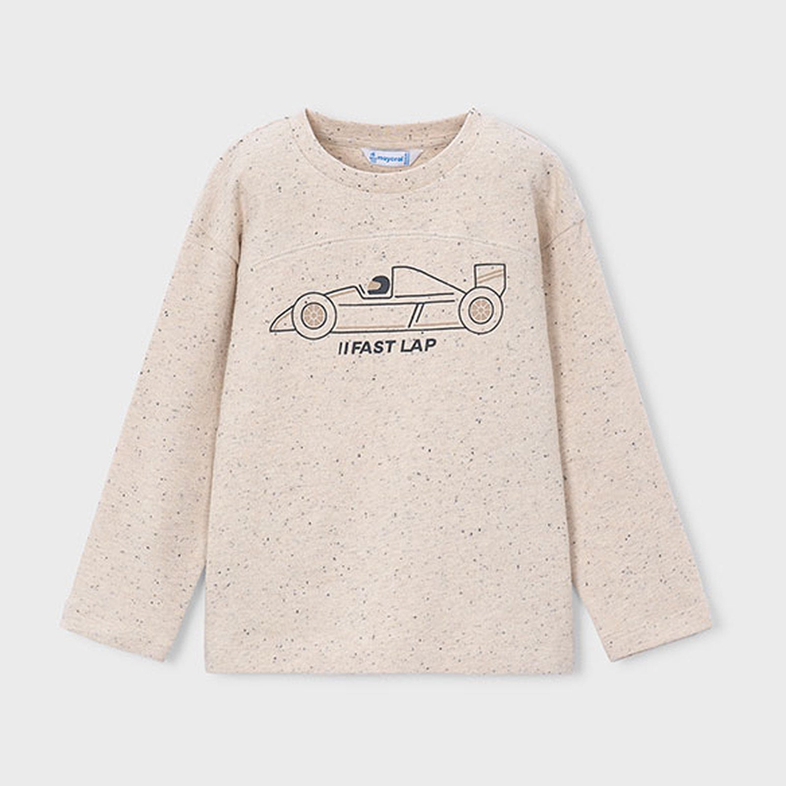 Mayoral L/s T-Shirt Special Knit Tofu 4018 – front