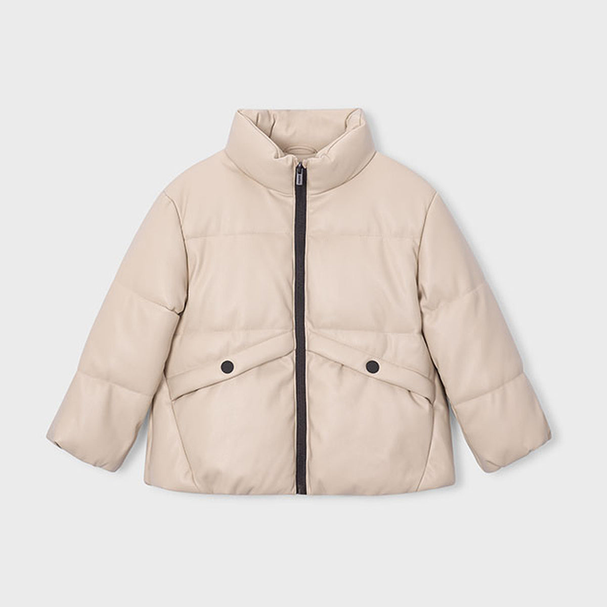 Mayoral Knit Coat Biscuit 4416 – front