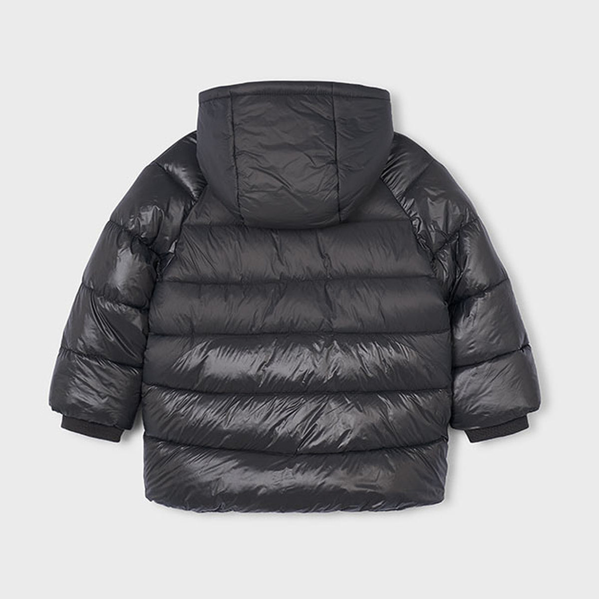 Mayoral Matte-Shine Puffer Jacket Blackboard 4469 – back