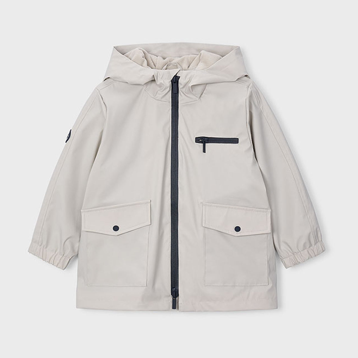 Mayoral Rain Coat Bone 4478 – front