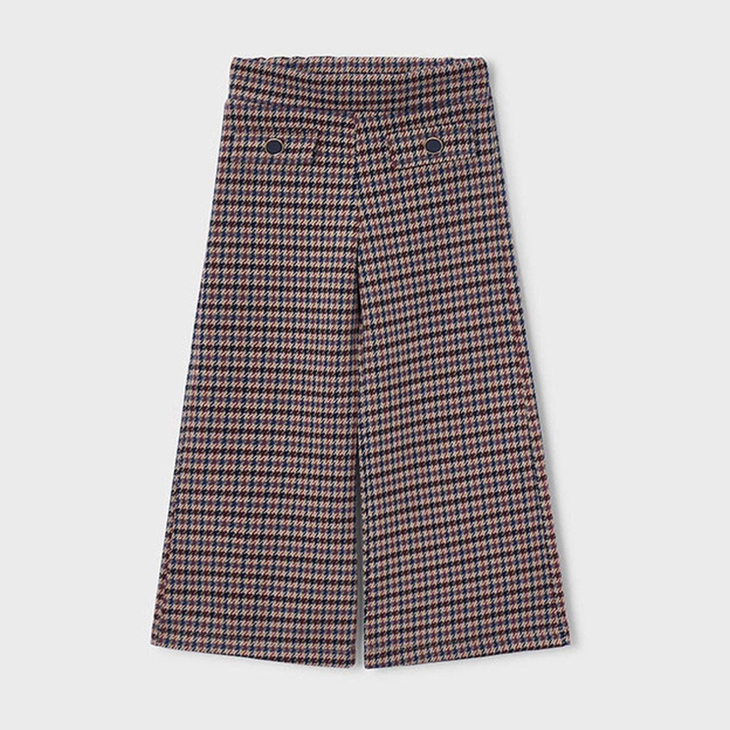 Mayoral Jacquard Knit Long Pants Cinammon 4522 – front