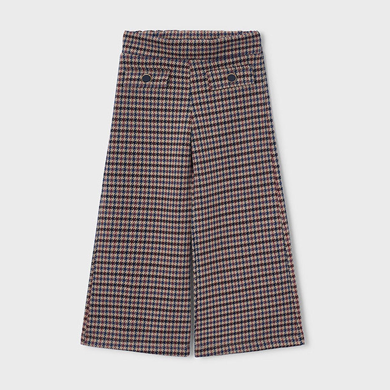 Mayoral Jacquard Knit Long Pants Cinammon 4522 – front