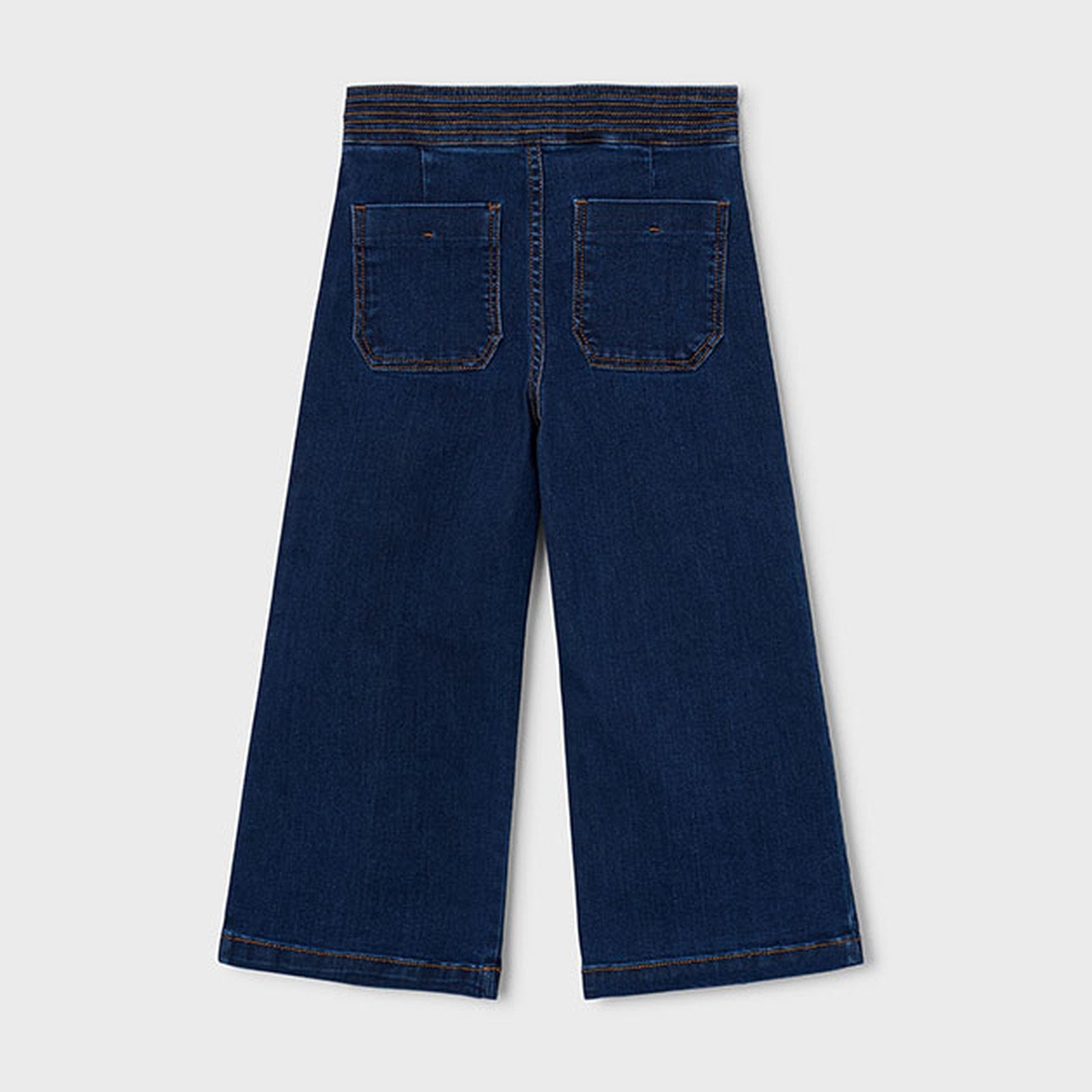 Mayoral Wide Leg Denim Pants Super Dark 4523 – back