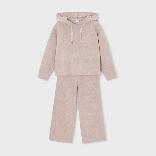 Mayoral Long Knit Trousers Set Seed 4529 – front