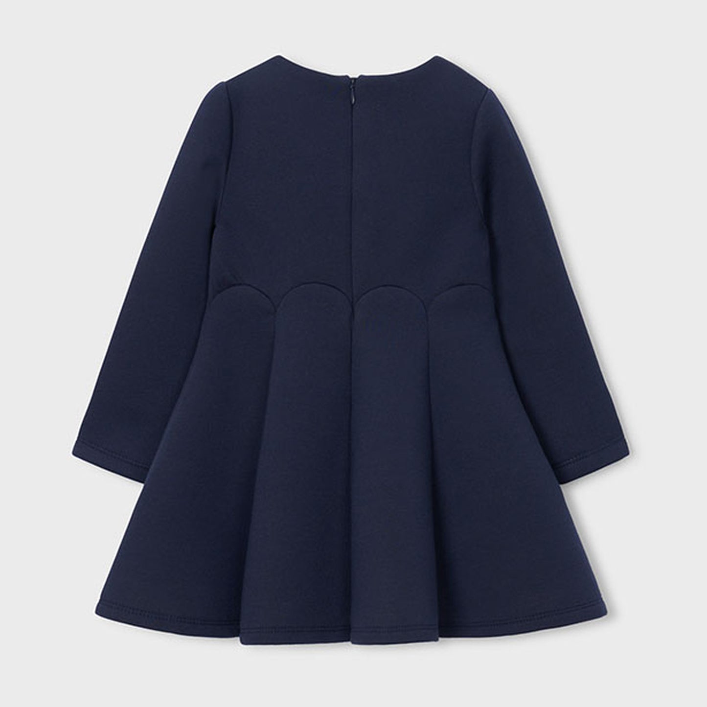 Mayoral Neoprene Dress Navy 4928 – back