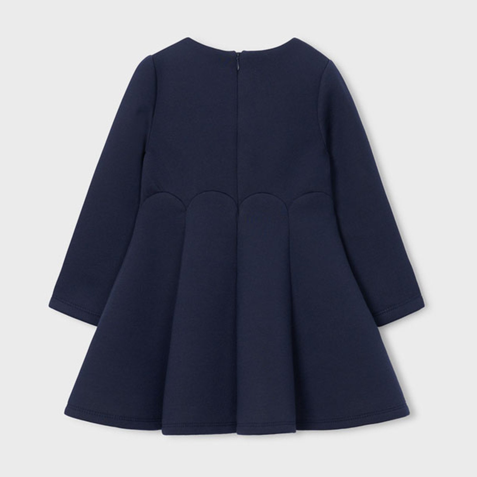 Mayoral Neoprene Dress Navy 4928 – back