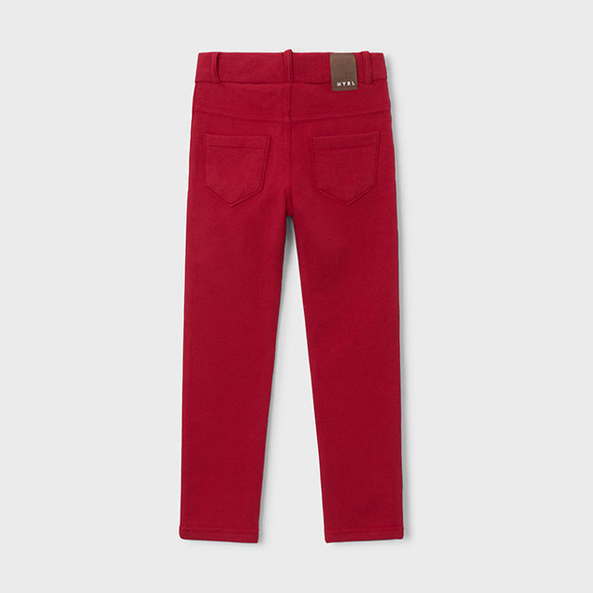 Mayoral Fleece Basic Trousers Red 511 – back