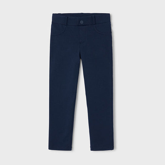 Mayoral Fleece Basic Trousers Navy 511 – front