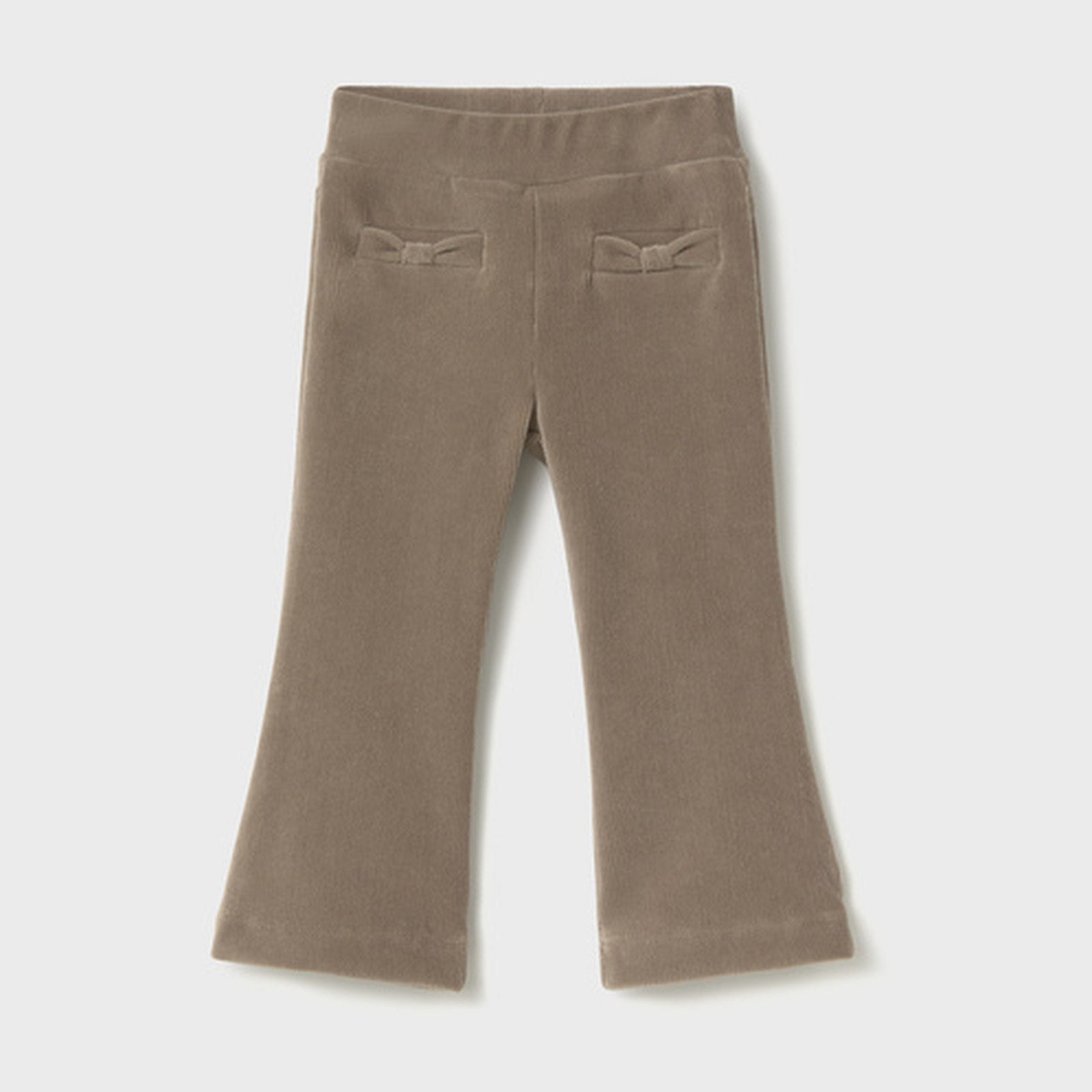 Mayoral Basic Cord Knit Trousers Walnut 514 – front
